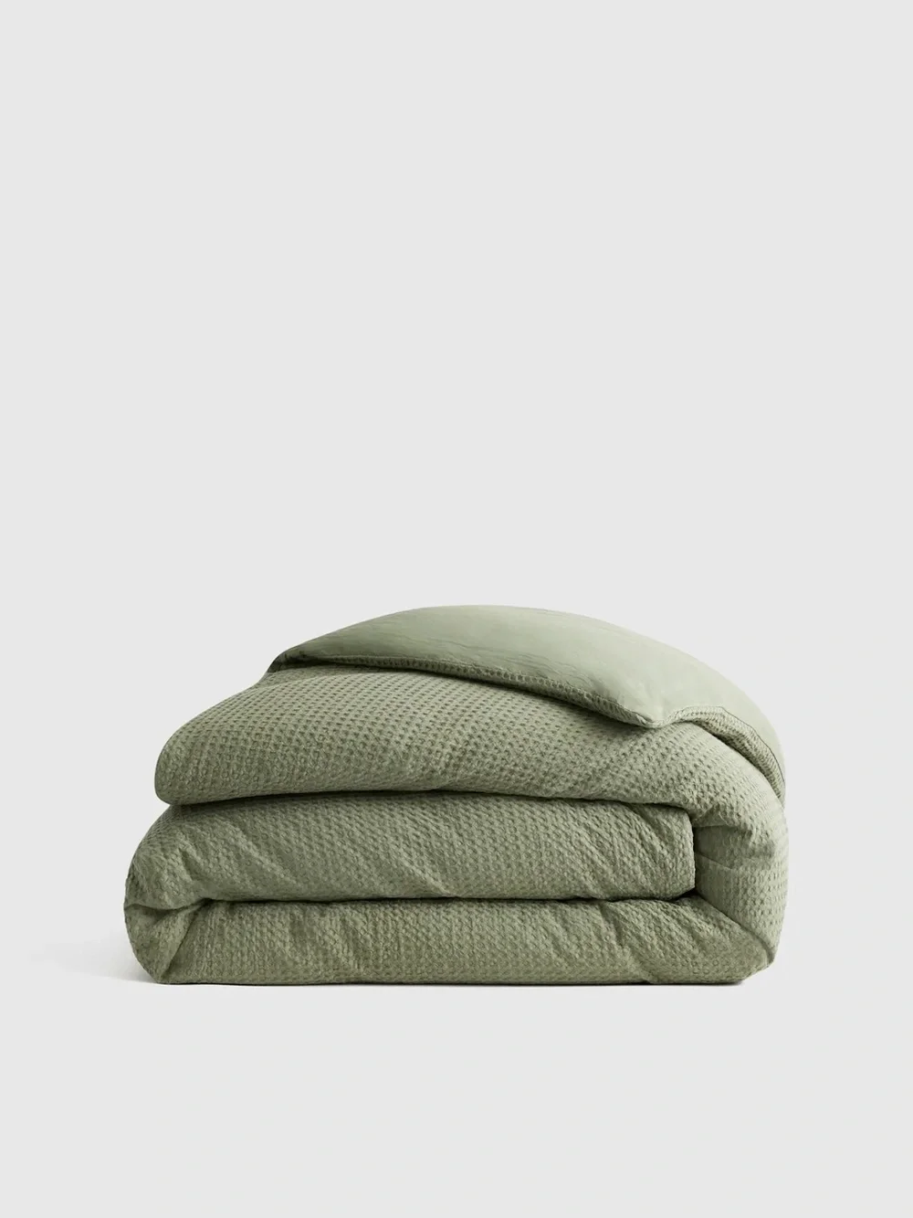 Organic Luxe Honeycomb Duvet Cover